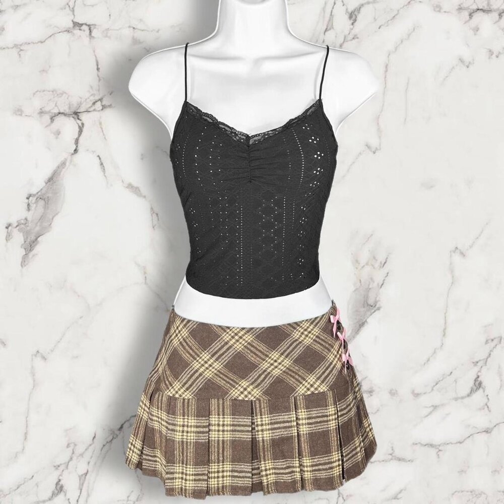 dainty lace cami top